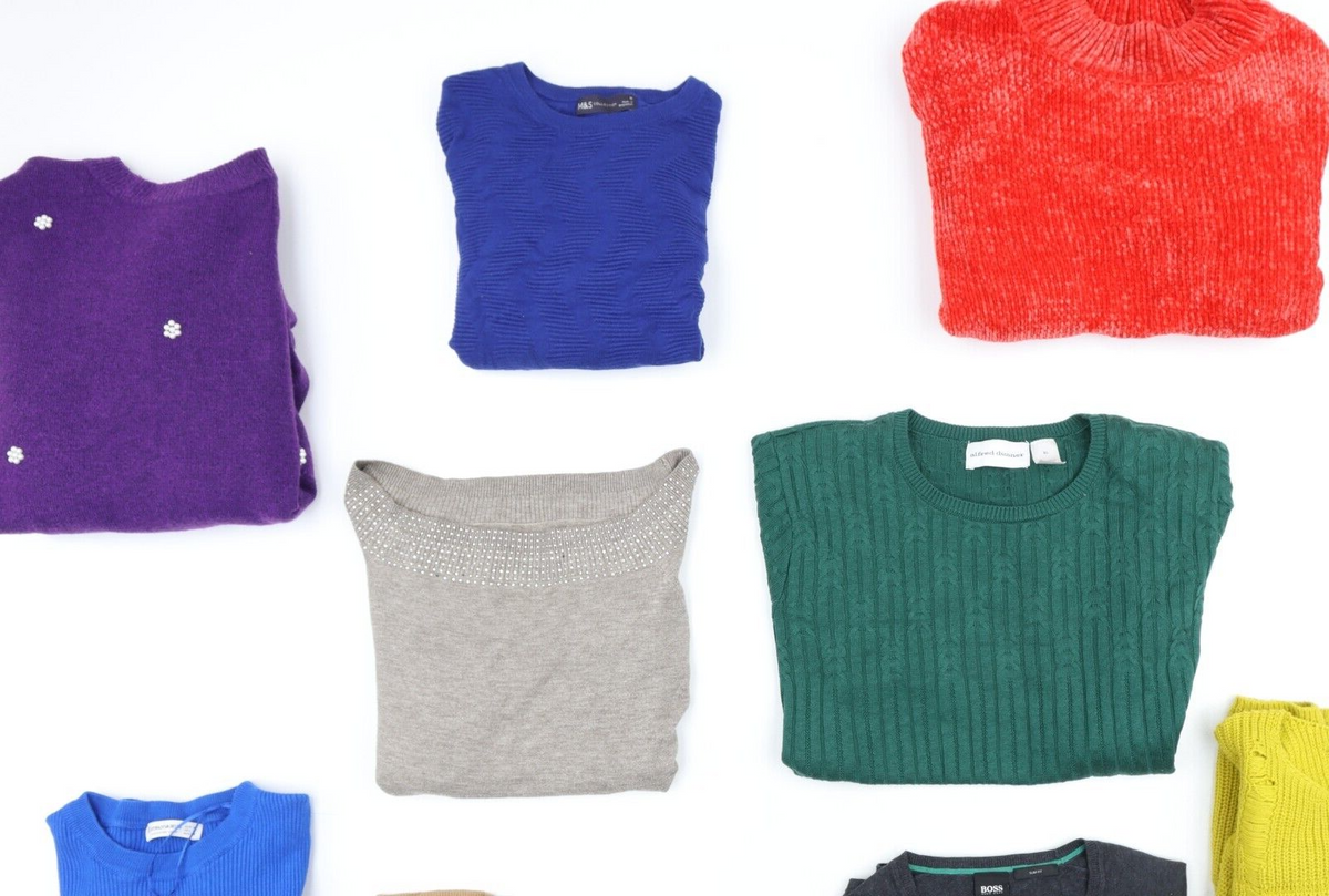 Preloved Mind Charity 20-Pack Wholesale Preloved Jumpers - For Resale - Image 9