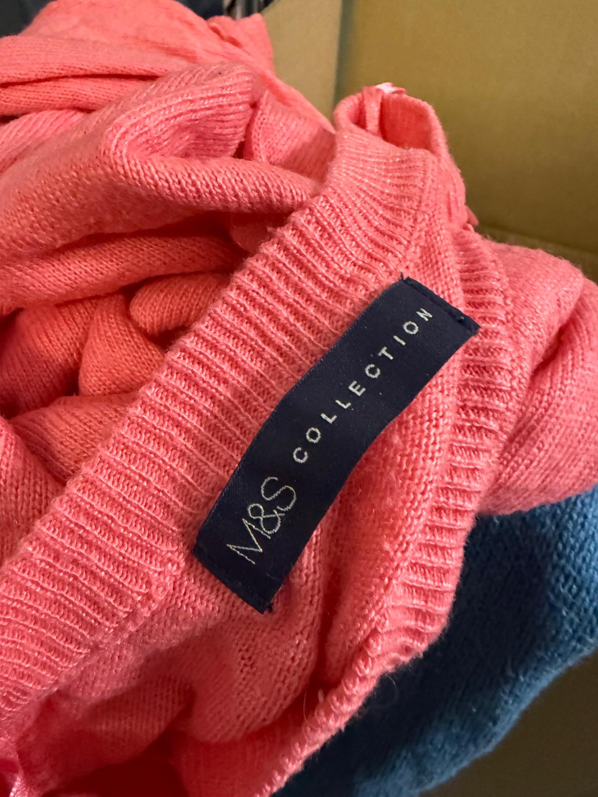 Charity Stock 20-Pack Wholesale Ungraded Preloved Jumpers For Resale