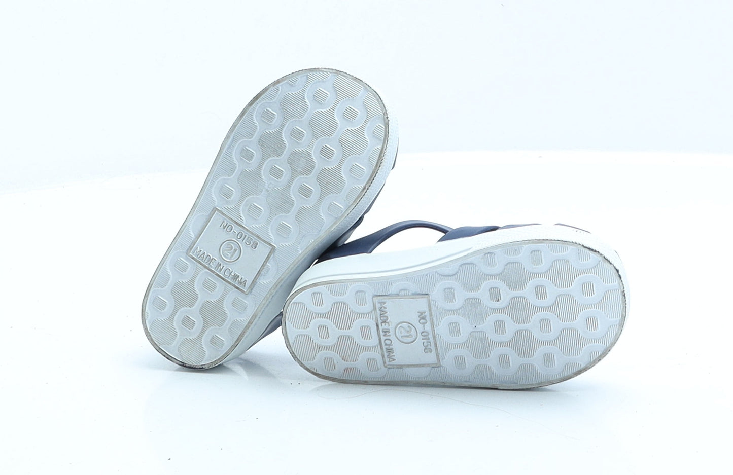 Preworn Boys Blue Rubber Gladiator Sandal UK 4.5 4.5 EUR 21