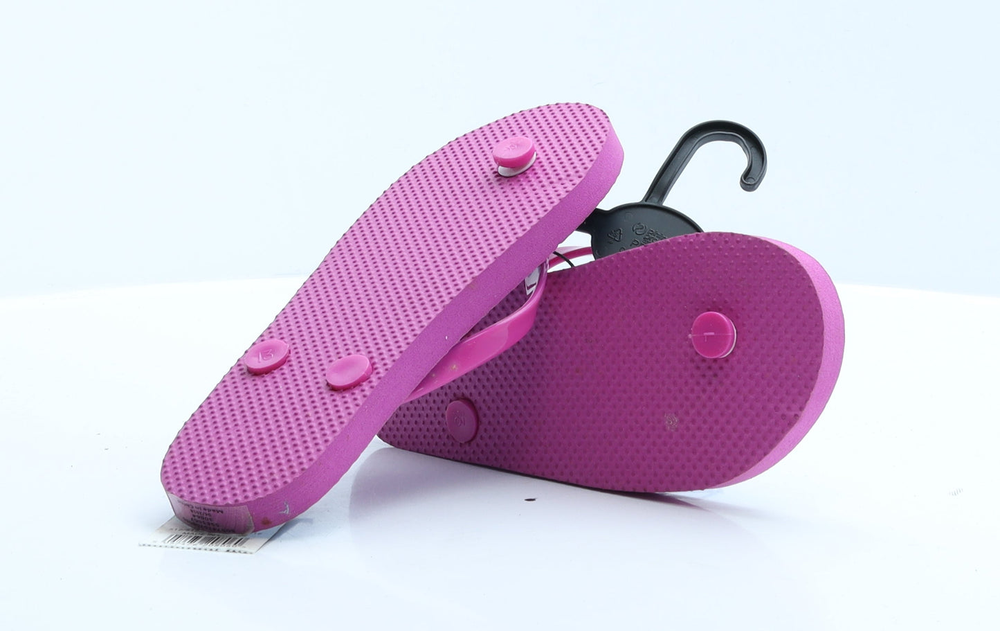 George Girls Pink Geometric Rubber Flip-Flop Flat 13 - Mermaid