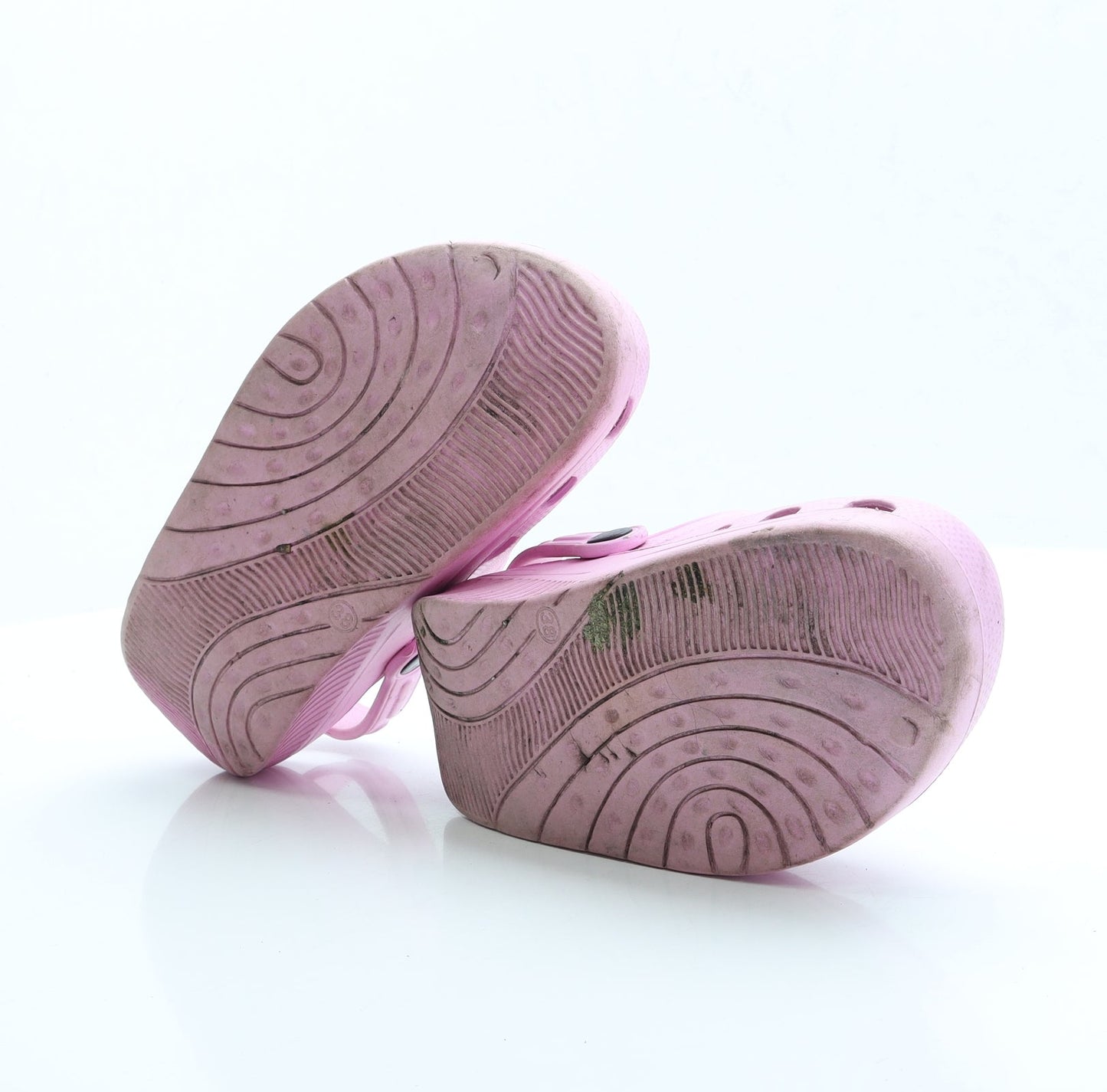 Preworn Womens Pink Rubber Slip On Sandal UK 5 EUR 38