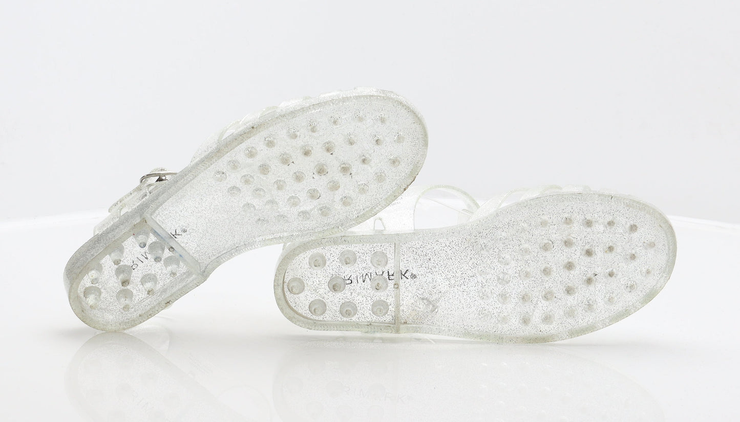 Primark Womens Clear Synthetic Clog Sandal UK 5.5 39