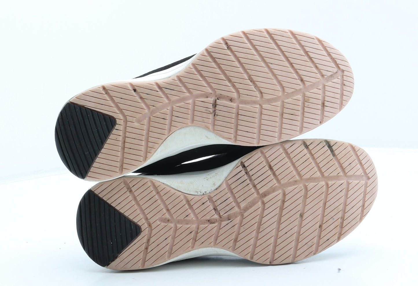 F&F Womens Black Polyester Trainer UK 3