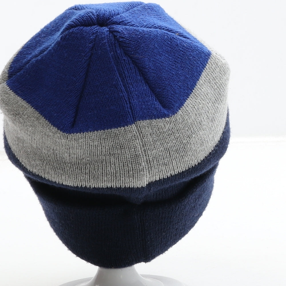 F&F Boys Multicoloured Colourblock Polyester Beanie One Size