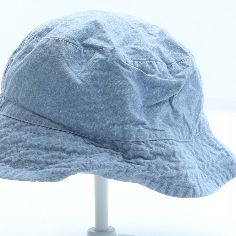 George Boys Blue Cotton Bucket Hat One Size - Dinosaur