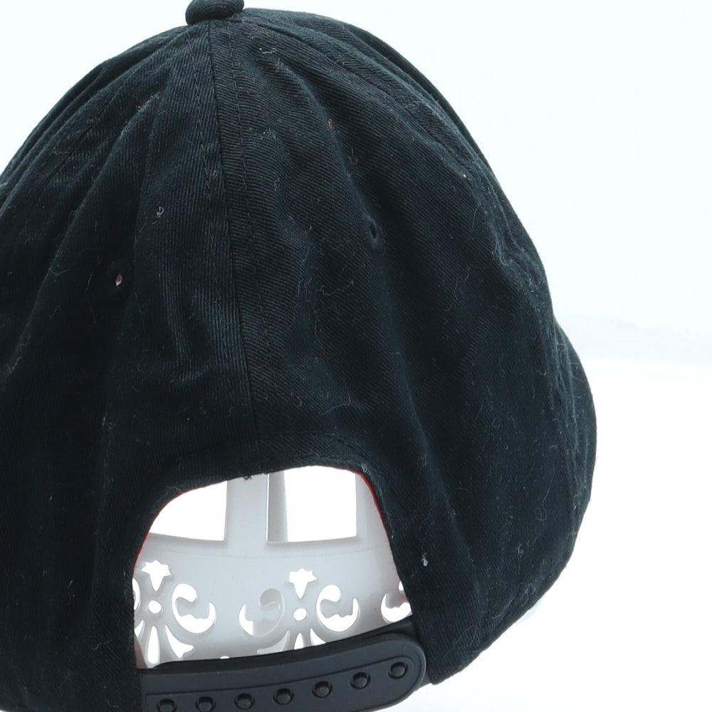 George Boys Black Geometric Cotton Snapback One Size - Avengers
