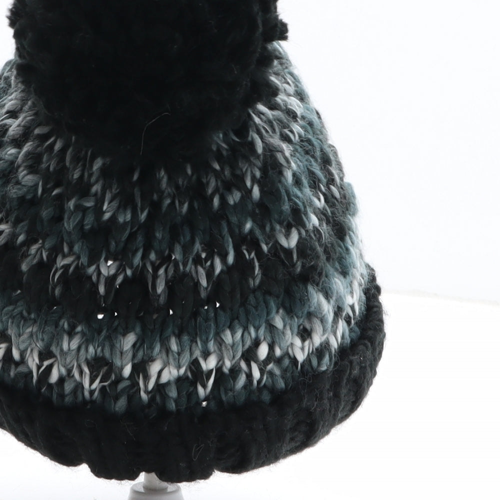 Preworn Boys Multicoloured Acrylic Bobble Hat One Size