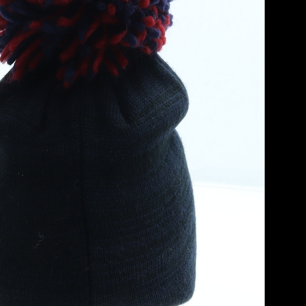 Preworn Womens Multicoloured Acrylic Bobble Hat One Size - Robin Penguin