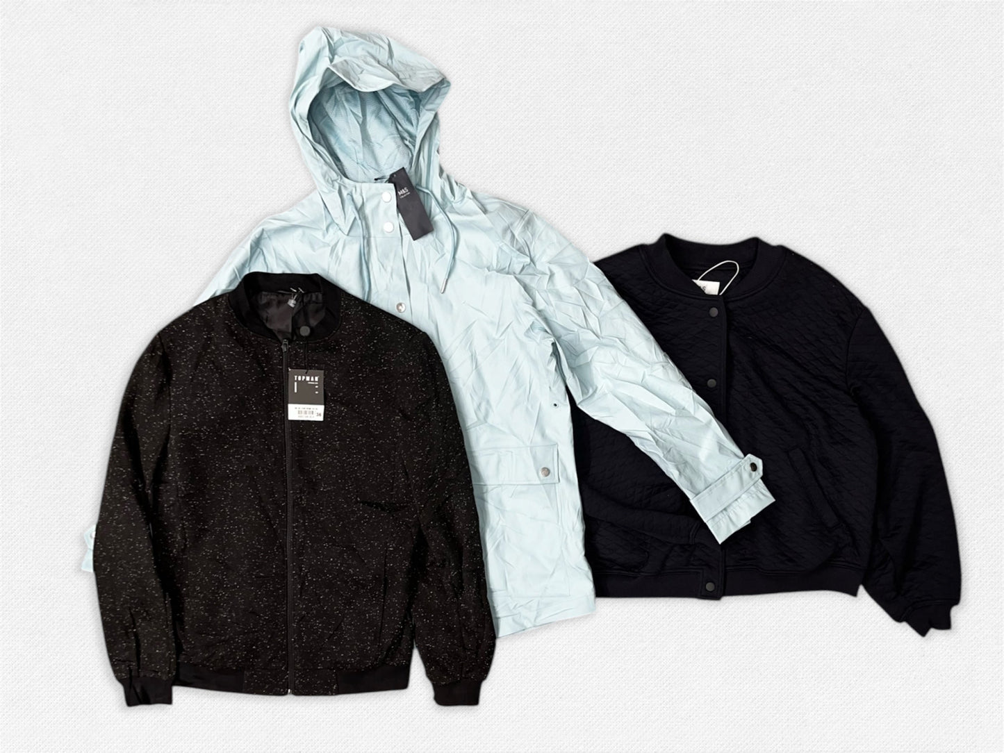 Preworn Returns Wholesale 10 Pack Preloved Mixed Coats For Resale