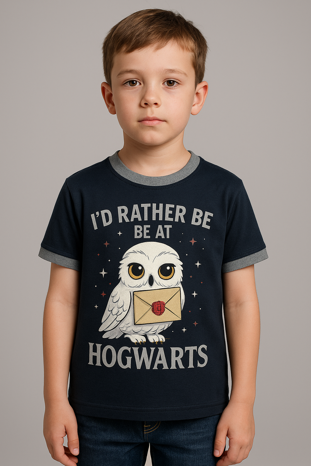 Harry Potter Clothing Bundle - 5 Pack Preloved Boys T-Shirts, Tops & Shirts
