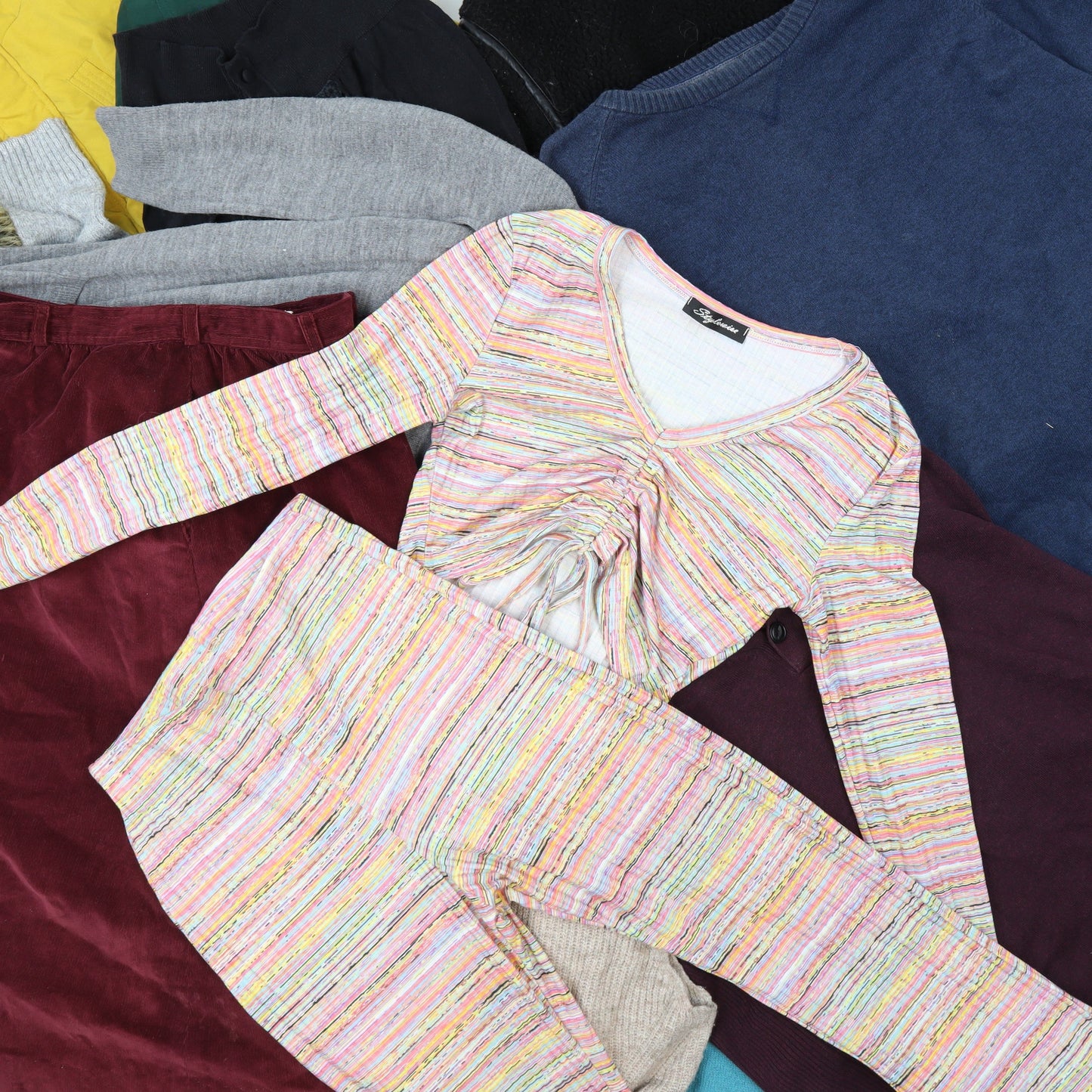 Recycling Centre 20 Pack Wholesale Used Clothing Pack For Resale