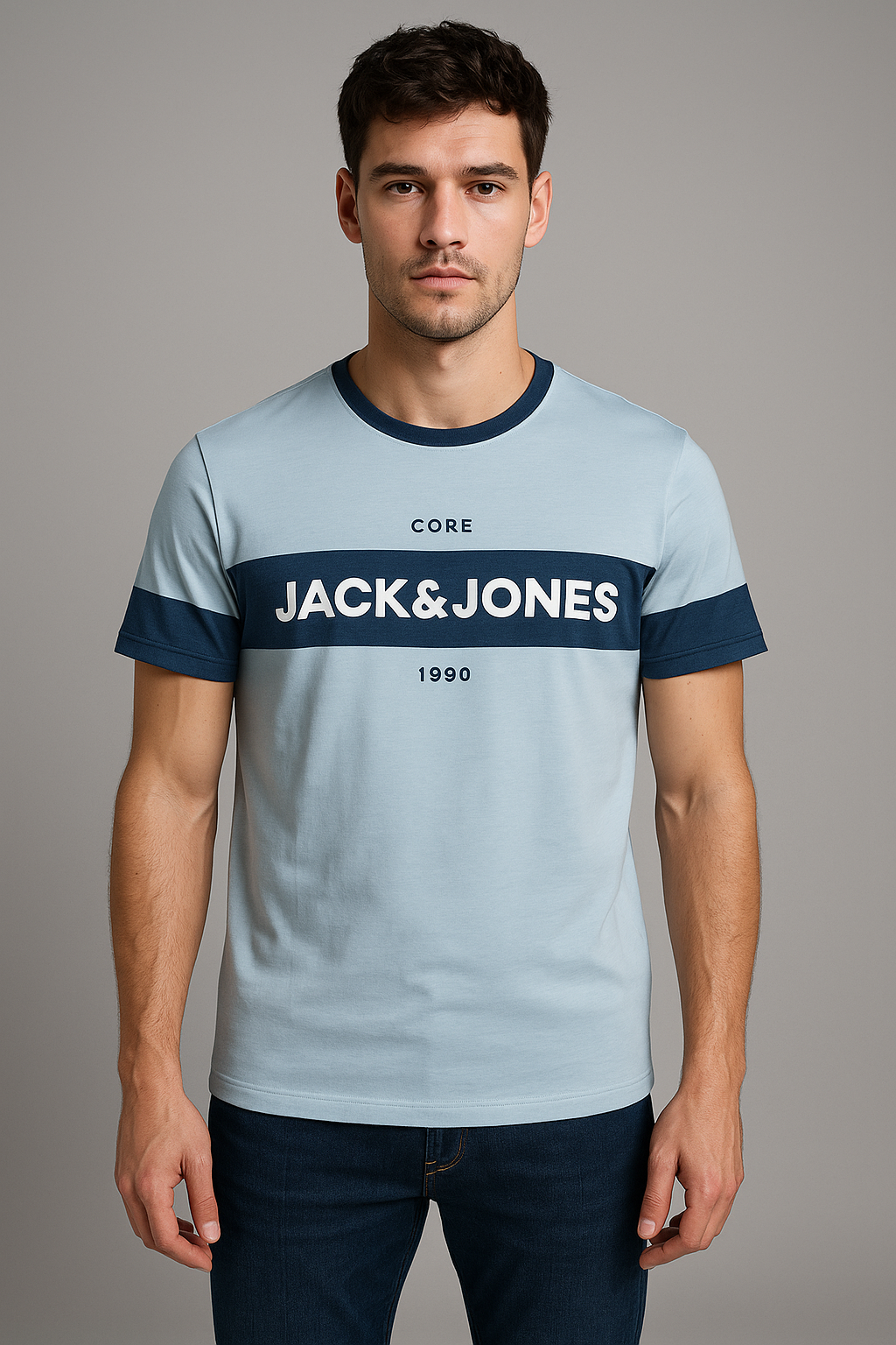 JACK & JONES Clothing Bundle - 5 Pack Preloved Mens T-Shirts