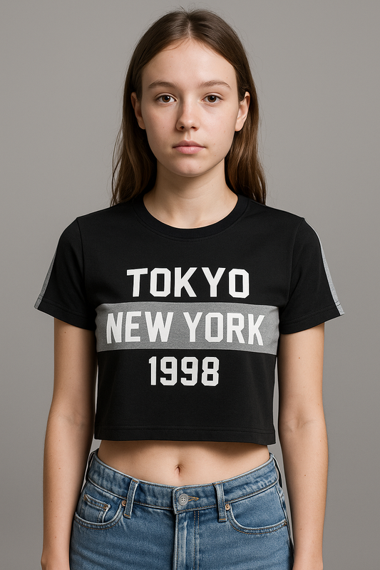 New Look 5 Pack Wholesale Preloved Girls T-Shirts, For Resale