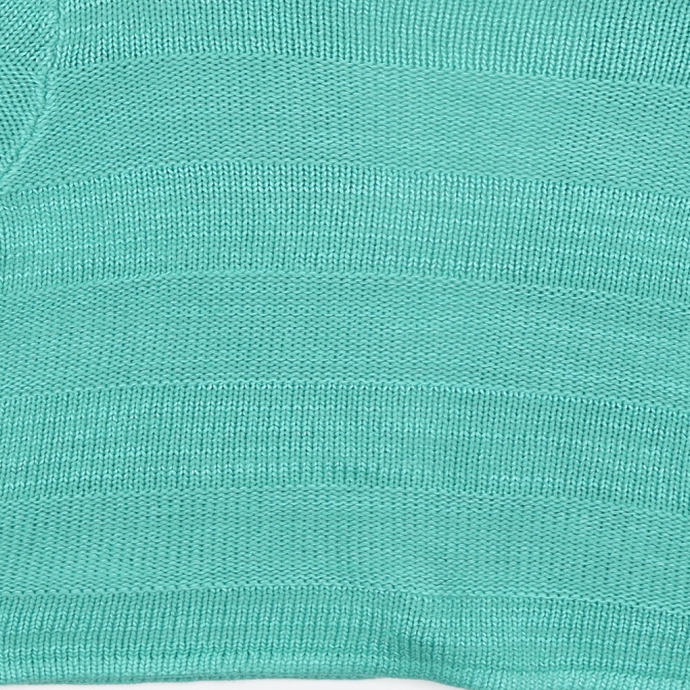 Classic Womens Green Knit Jumper Size 12