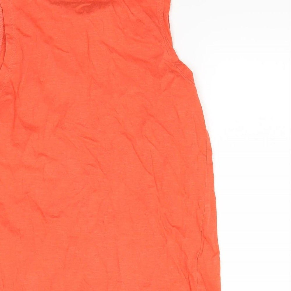 George Boys Orange Basic Tank Size 8-9 Years