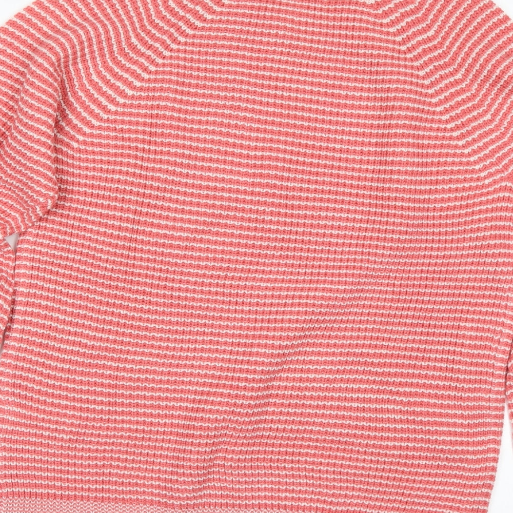 Damart Womens Orange Pullover Jumper Size 12