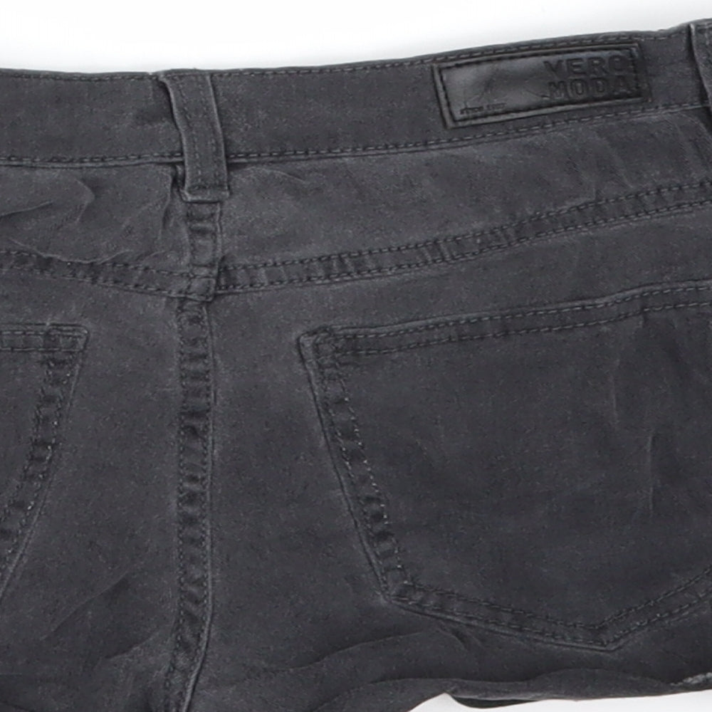 Vera Moda Womens Beige Denim Hot Pants Shorts Size 30