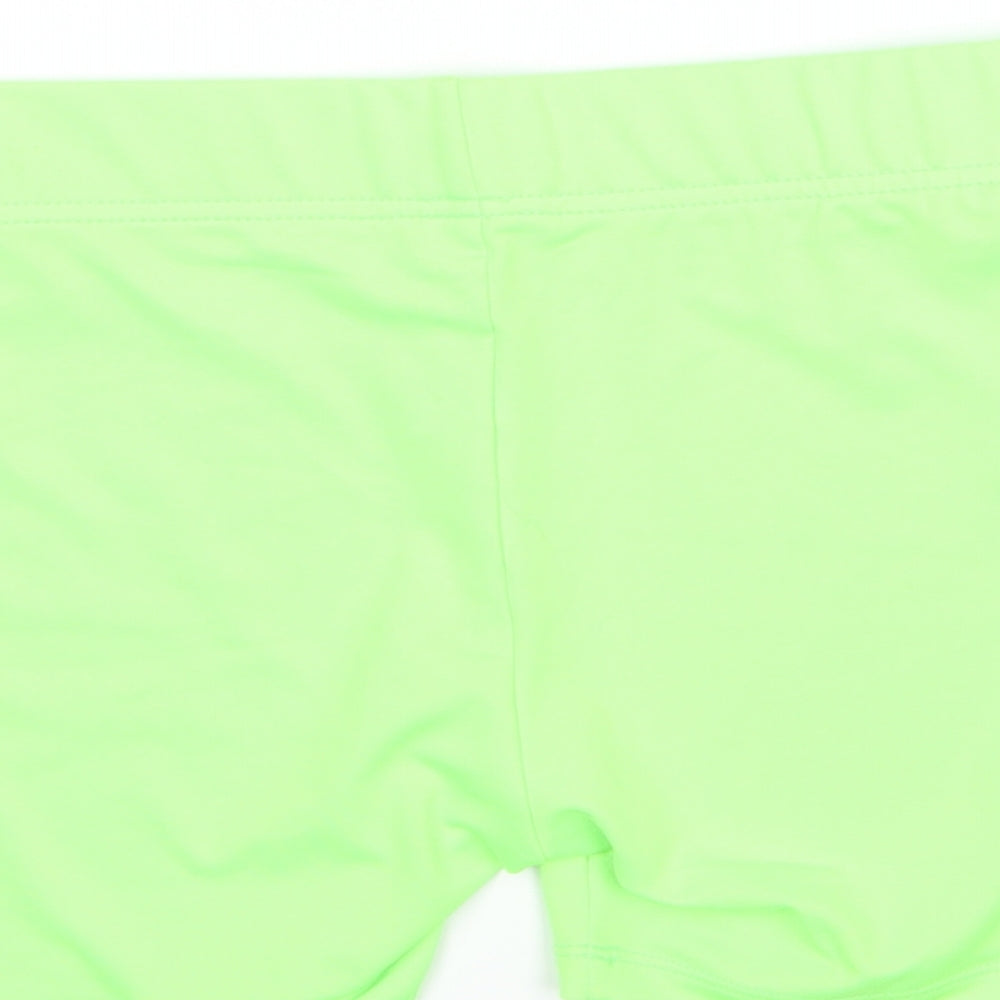 Preworn Womens Green Compression Shorts Size S