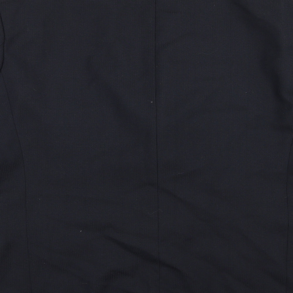 Tom English Mens Blue Striped Jacket Suit Jacket Size 44