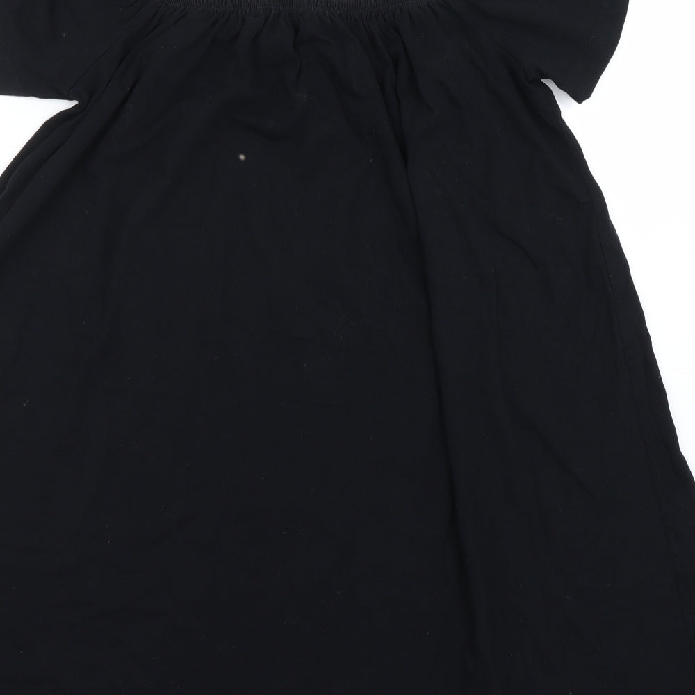 Asos Womens Black Basic T-Shirt Size 8