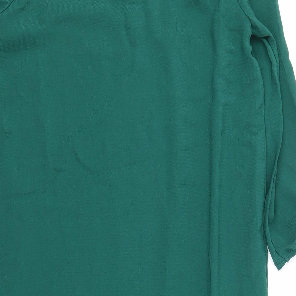 H&M Womens Green A-Line Size M
