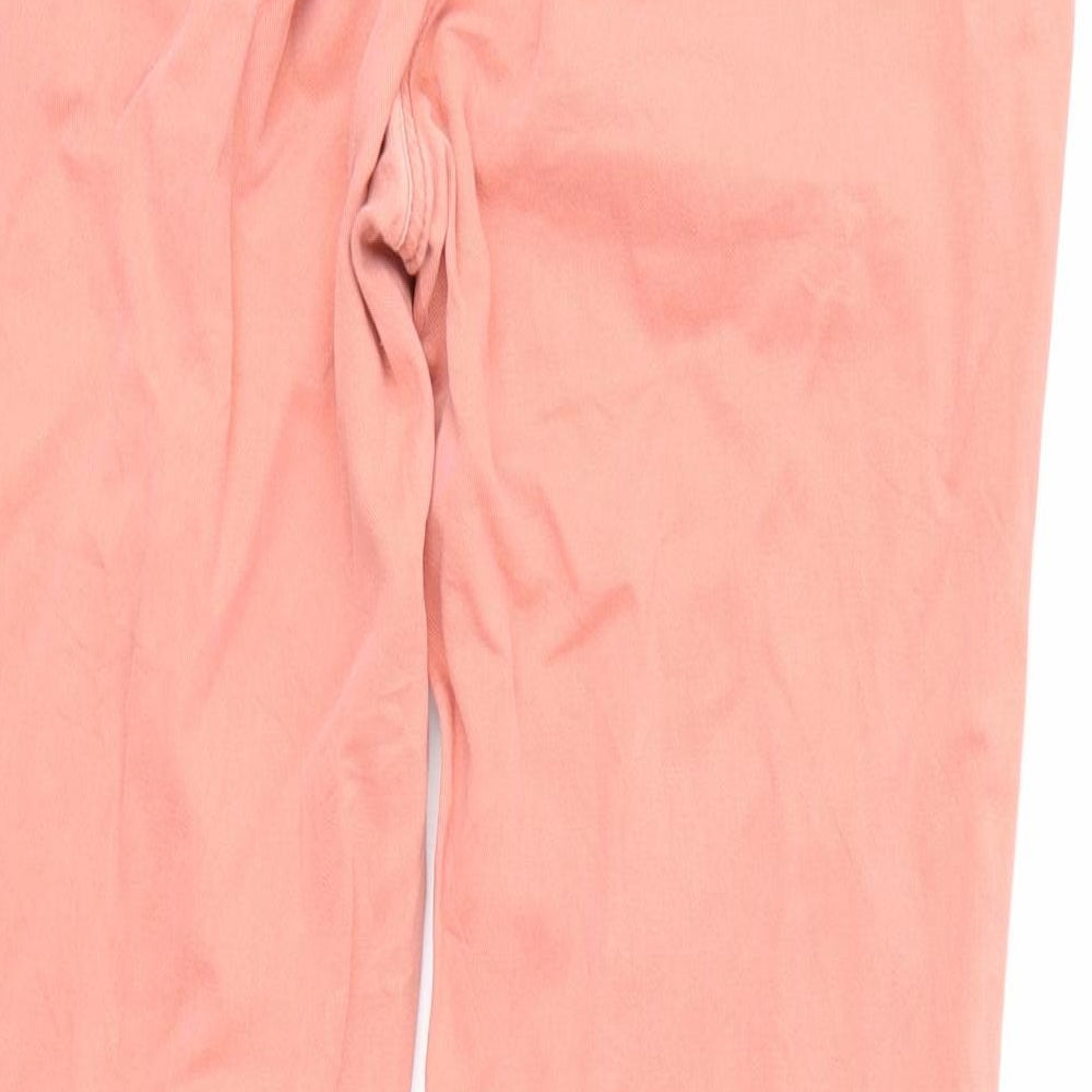 NEXT Womens Pink Snow Pants Trousers Size 8 L27 in