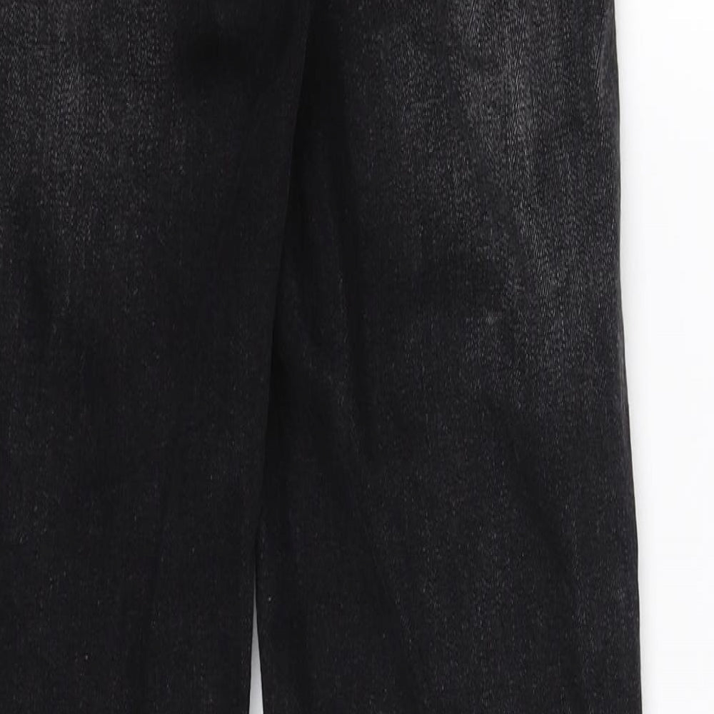 H&M Womens Black Denim Skinny Jeans Size 8 L30 in