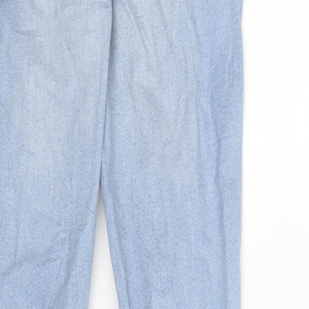 Divided Womens Blue Denim Jegging Jeans Size 4 L31 in
