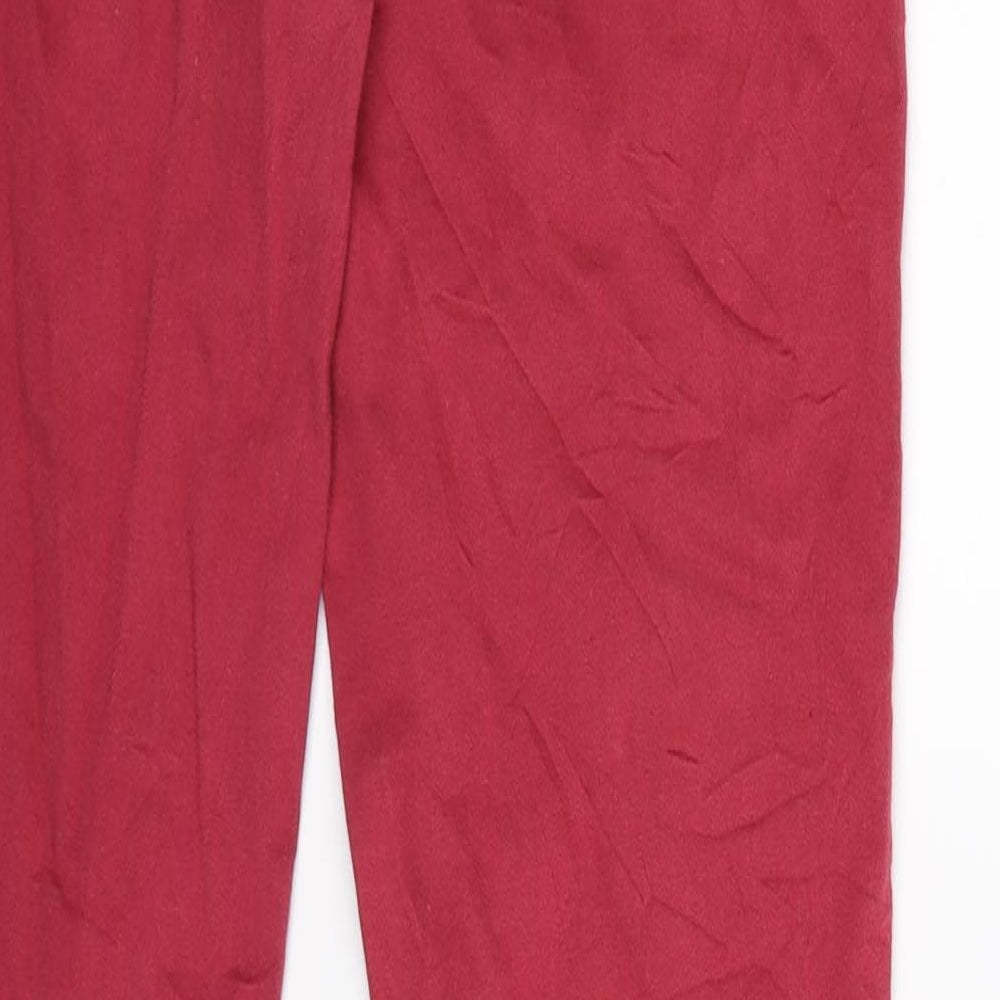 Denim Co Womens Pink Denim Jegging Jeans Size 12 L31 in
