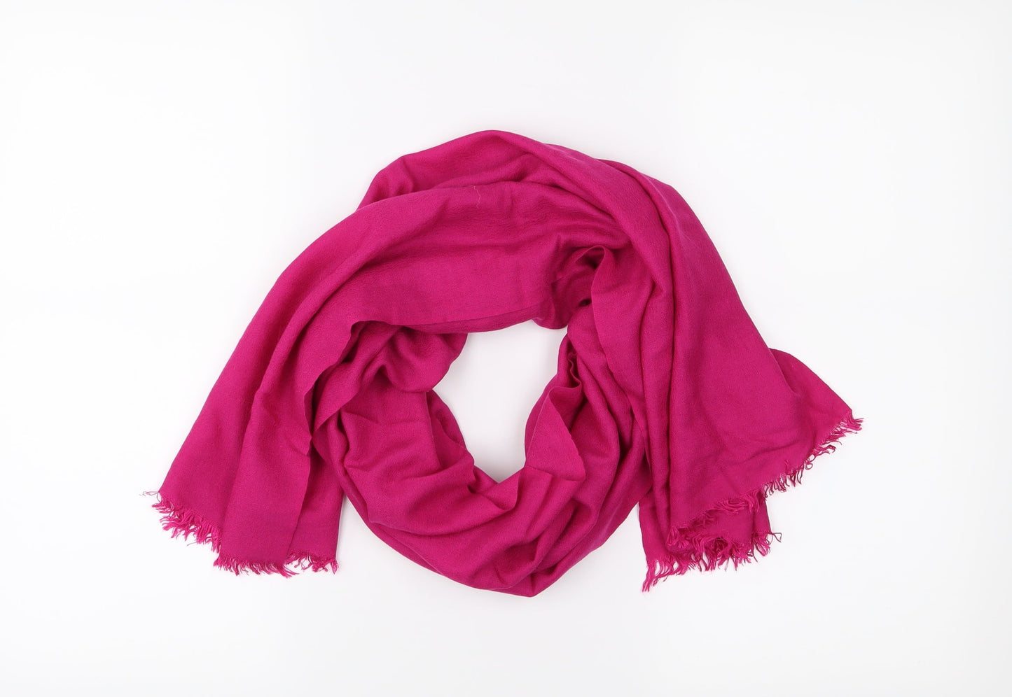 Preworn Womens Pink Scarf