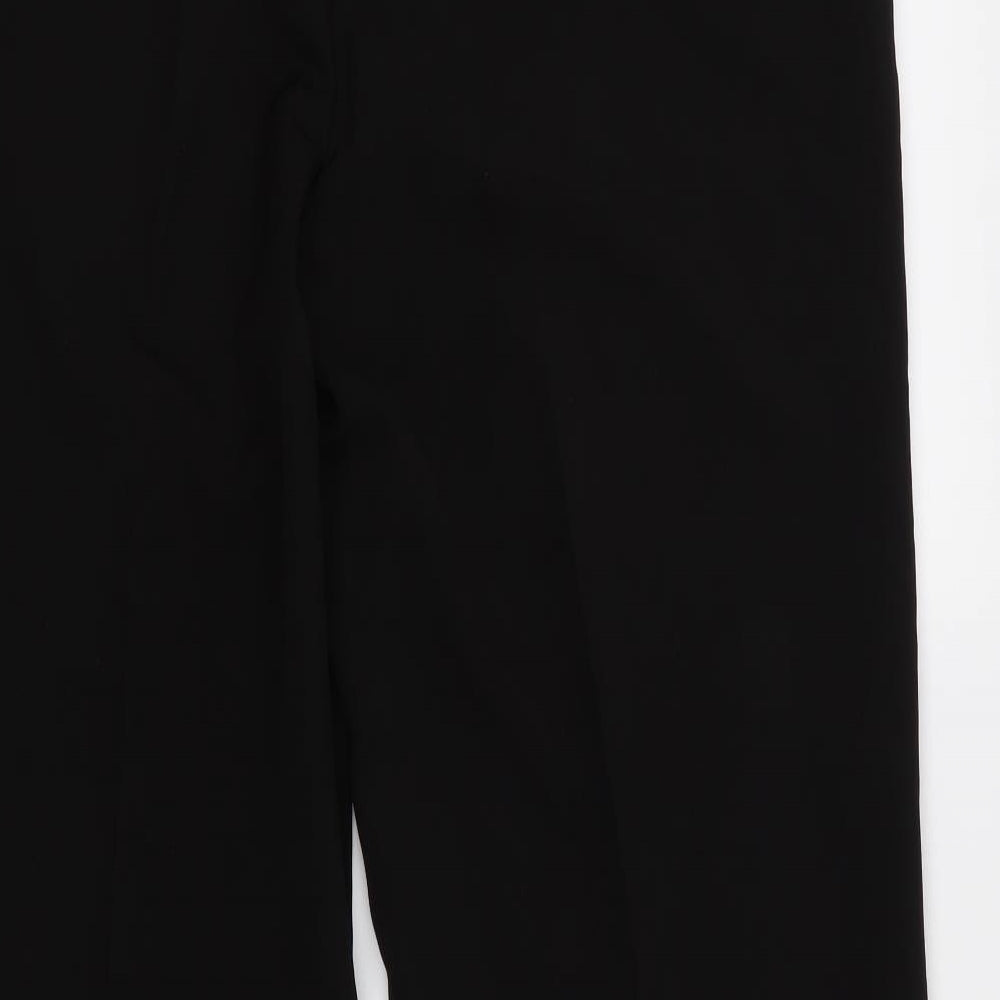 M&Co Womens Black Trousers Size 14 L31 in