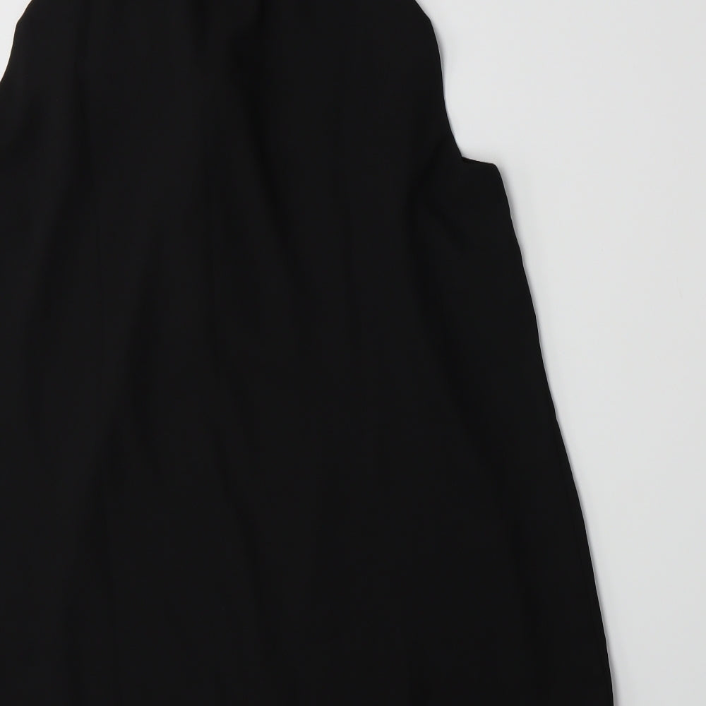 Very Womens Black Basic Button-Up Size 18