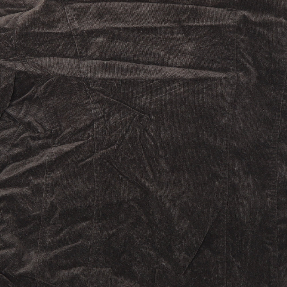 ELVI Womens Brown Corduroy Jacket Size 16