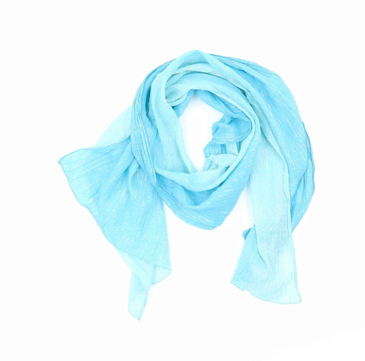 Preworn Womens Blue Scarf