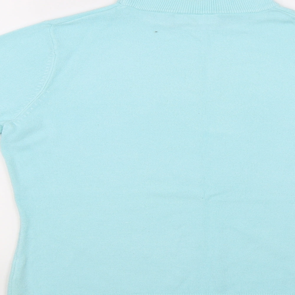 BHS Womens Blue Pullover Jumper Size 10