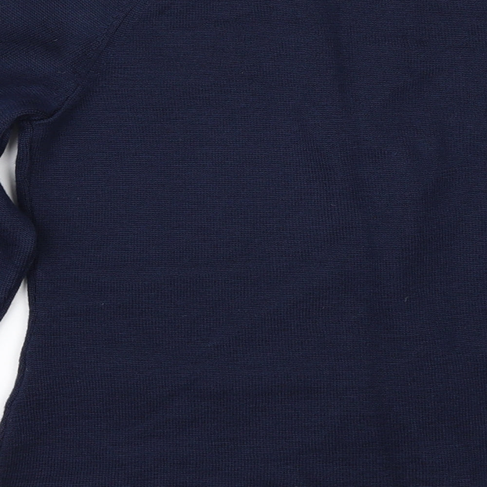 Preworn Womens Blue Cardigan Jumper Size 6