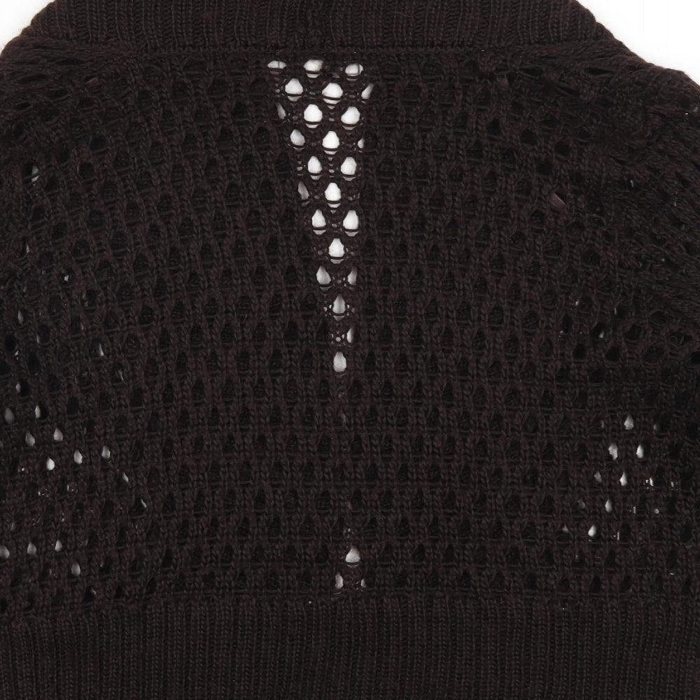 BHS Womens Brown Cardigan Jumper Size 20