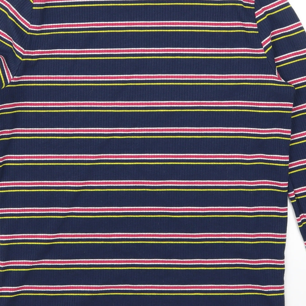 TU Womens Multicoloured Striped Pullover Jumper Size 12