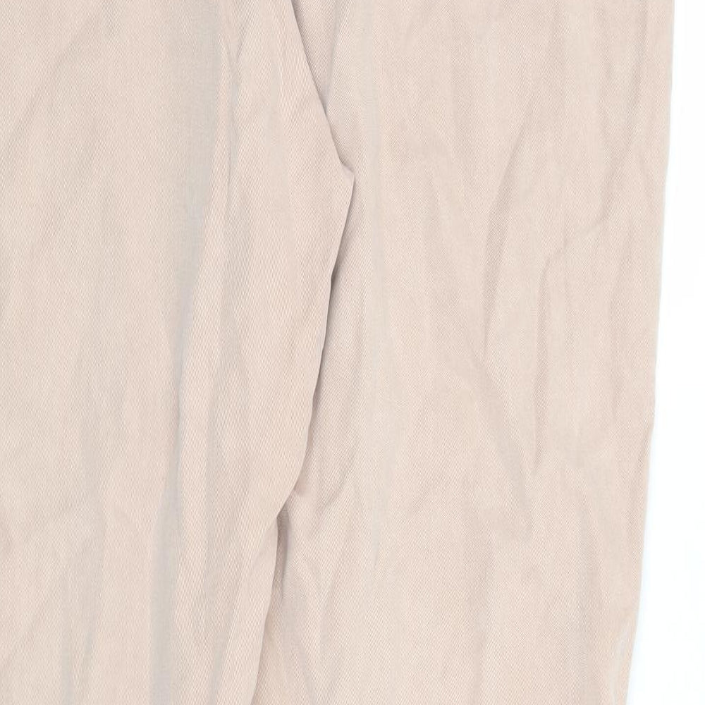 Marks and Spencer Womens Pink Trousers Size 14 L27 in