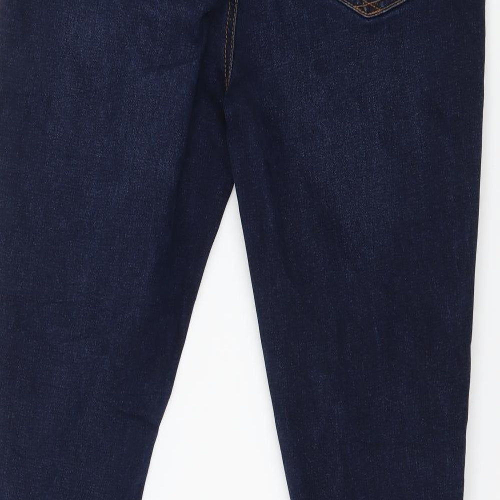 Tu Womens Blue Denim Skinny Jeans Size 12 L27 in