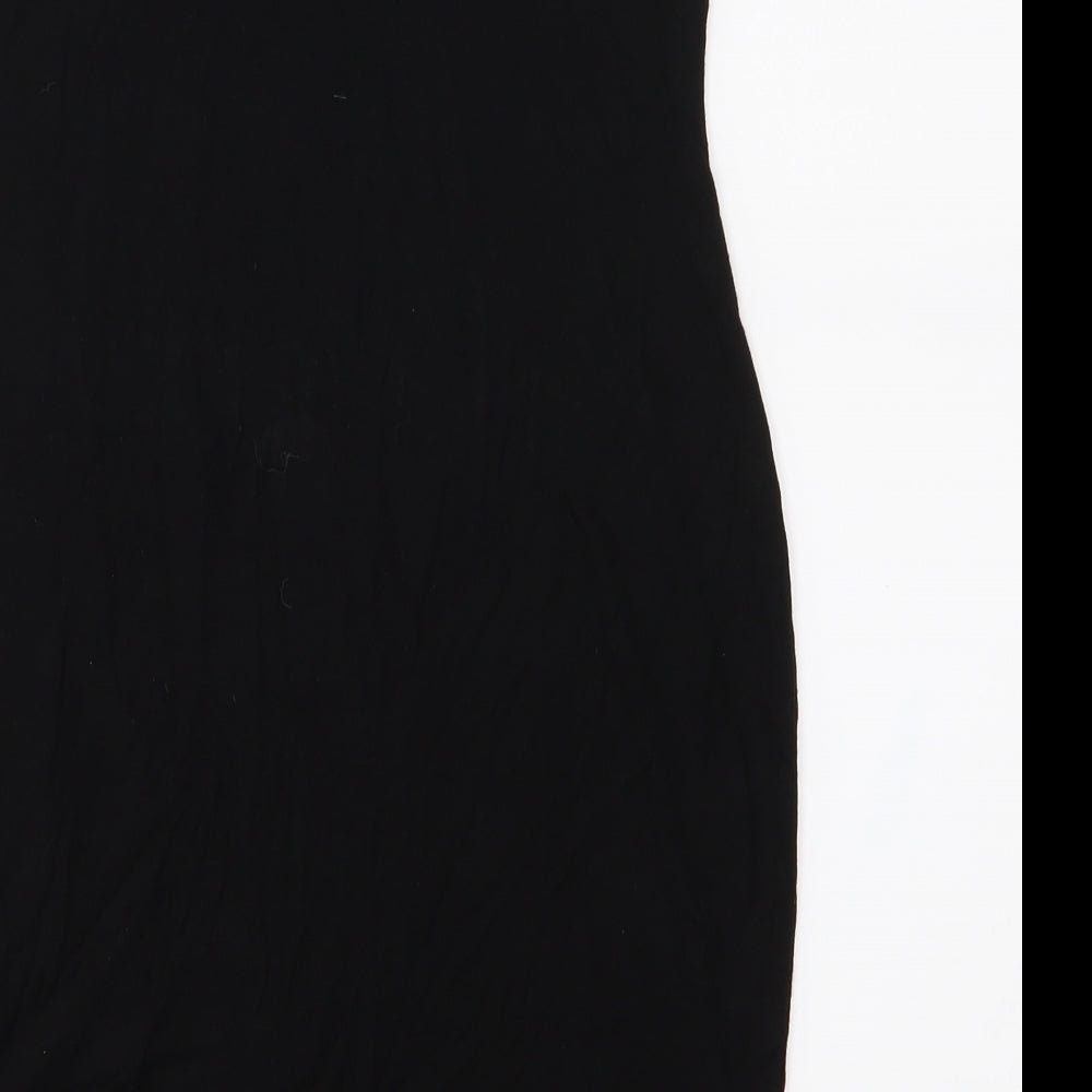 SheIn Womens Black Jersey Sheath Size S
