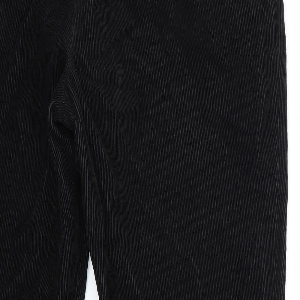 Marks and Spencer Womens Black Trousers Size 40 L29 in