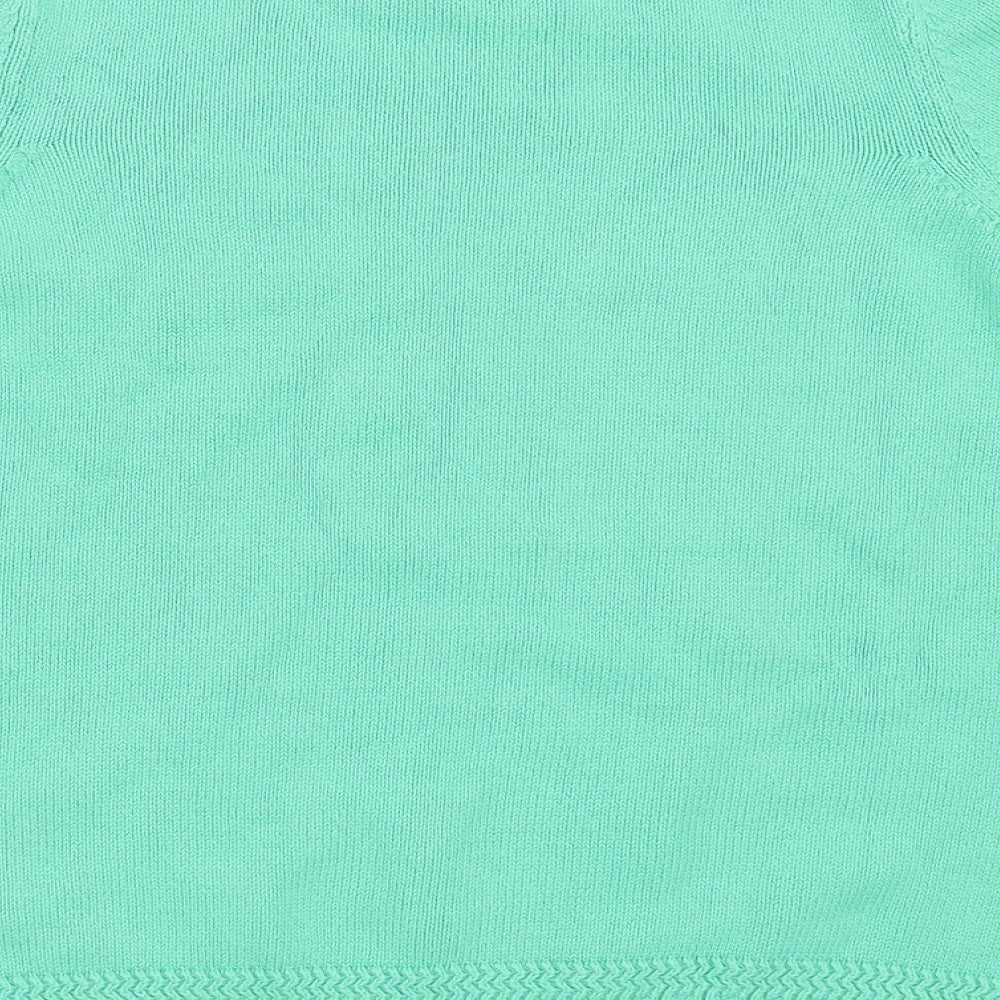 Love knitwear Womens Green Pullover Jumper Size 14