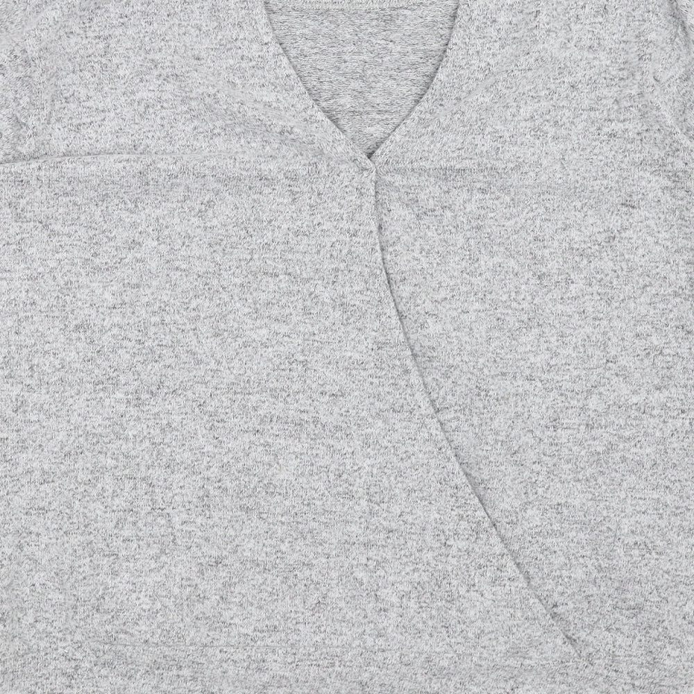 Dorothy Perkins Womens Grey Pullover Jumper Size 12