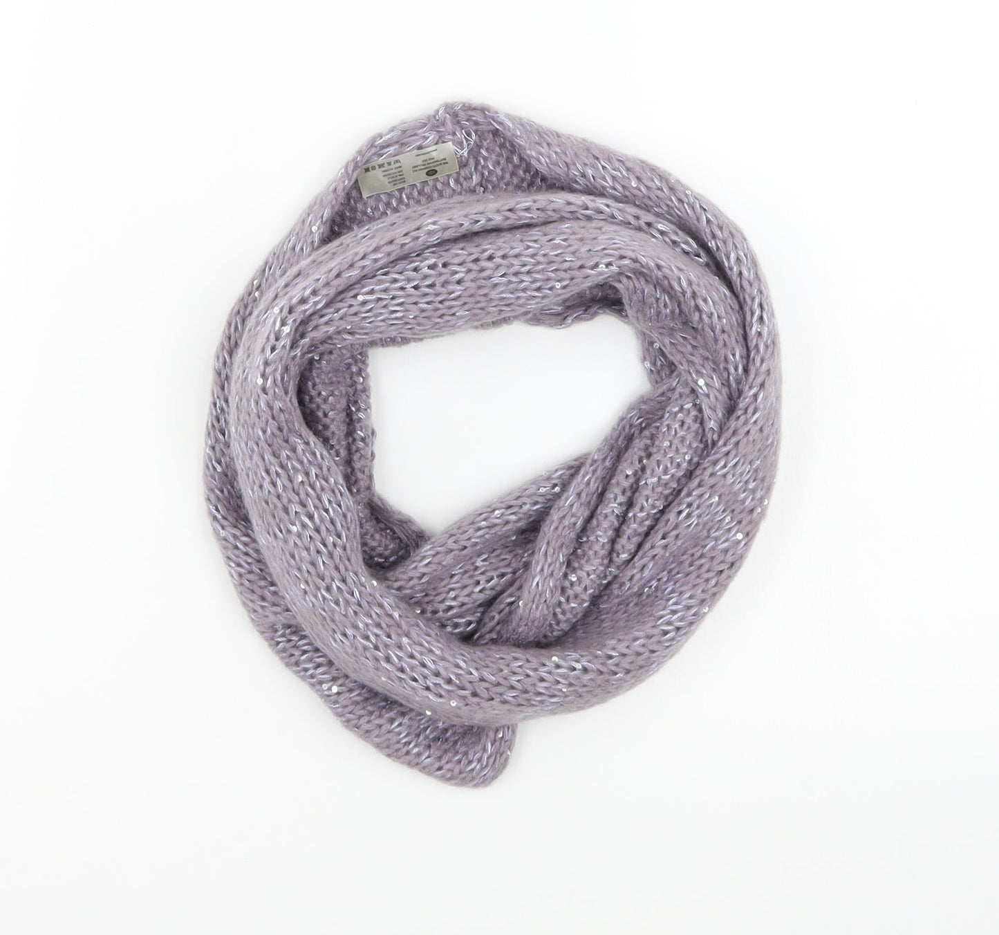 Boots Womens Purple Knit Shawl/Wrap