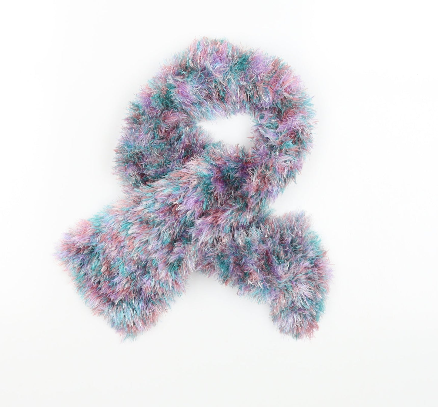 Preworn Womens Multicoloured Knit Scarf