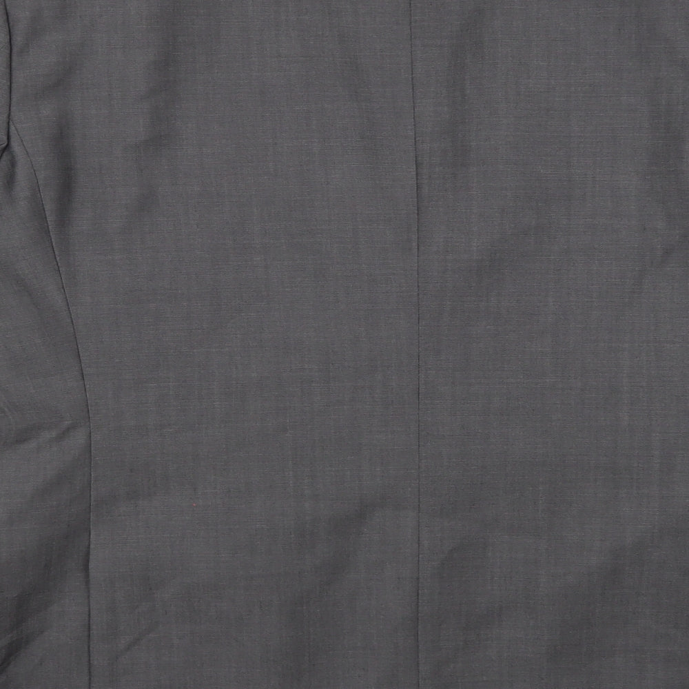 NEXT Mens Grey Rayon Jacket Suit Jacket Size 42