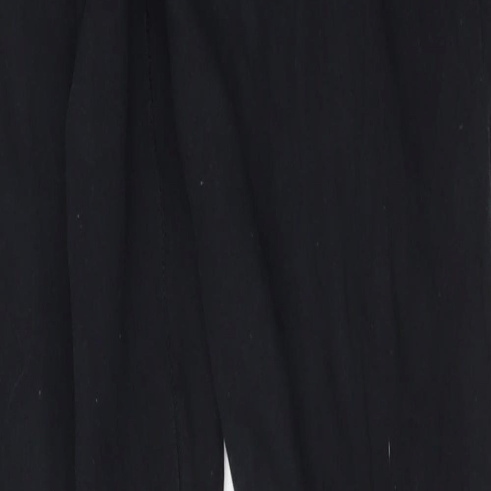 New Look Womens Black Jogger Leggings Size 8 L25 in