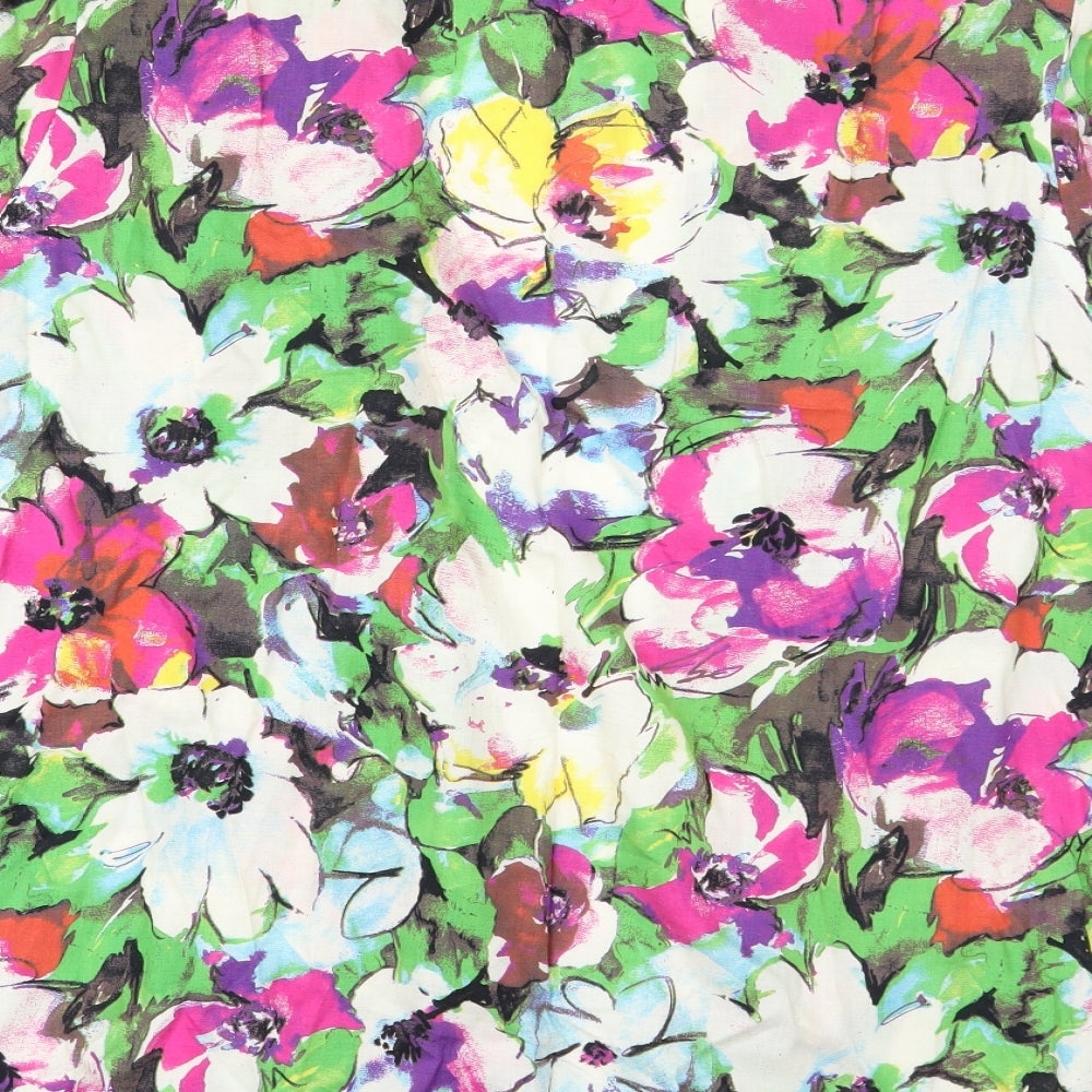 jumo Womens Multicoloured Floral Jacket Size M