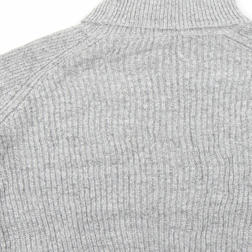 Neon Rose Womens Grey Pullover Jumper Size M
